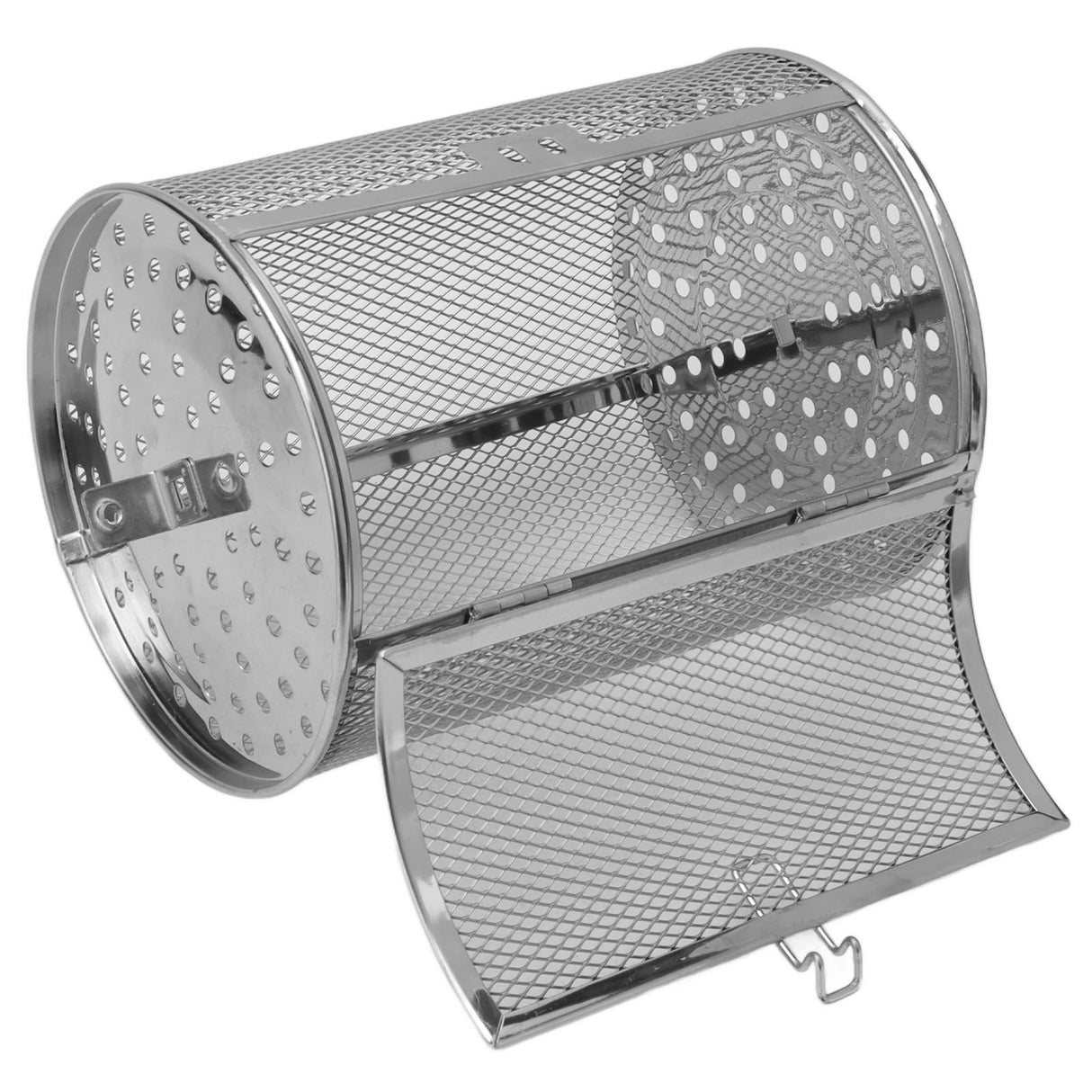 Oven Cage 360 Degree Rotatable Stainless Steel Oven Rack Roast Basket for Baking Nuts BBQ Roaster Tool