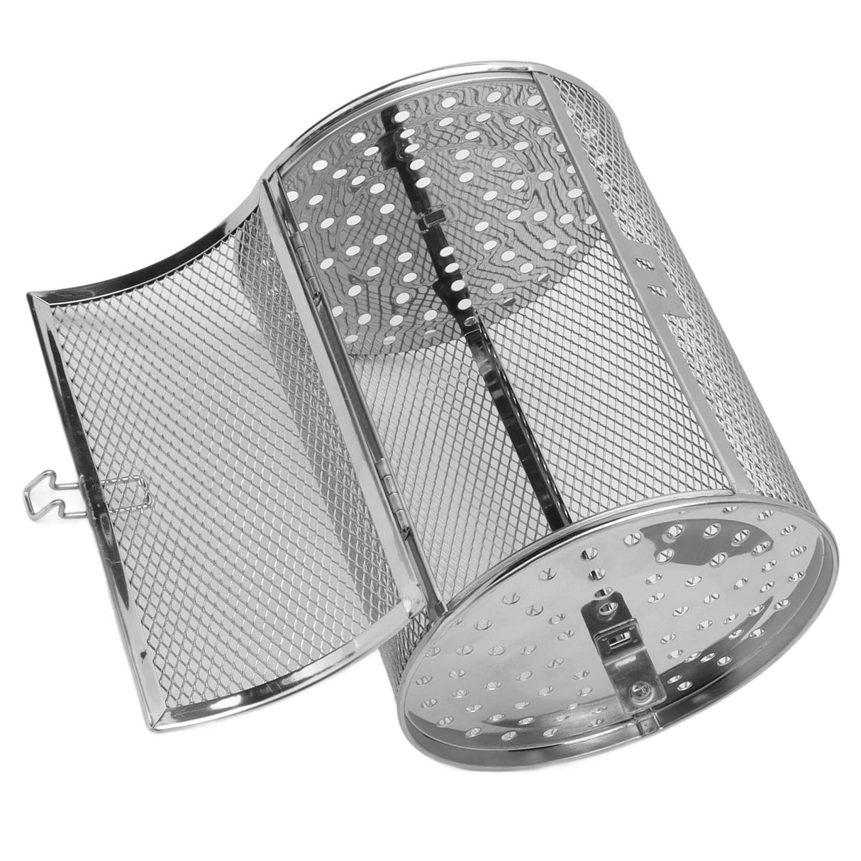 Oven Cage 360 Degree Rotatable Stainless Steel Oven Rack Roast Basket for Baking Nuts BBQ Roaster Tool