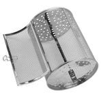 Oven Cage 360 Degree Rotatable Stainless Steel Oven Rack Roast Basket for Baking Nuts BBQ Roaster Tool