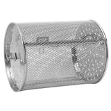 Oven Cage 360 Degree Rotatable Stainless Steel Oven Rack Roast Basket for Baking Nuts BBQ Roaster Tool