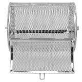 Oven Cage 360 Degree Rotatable Stainless Steel Oven Rack Roast Basket for Baking Nuts BBQ Roaster Tool - Close-Up Angle