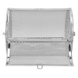 Oven Cage 360 Degree Rotatable Stainless Steel Oven Rack Roast Basket for Baking Nuts BBQ Roaster Tool