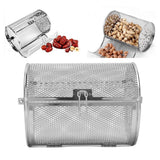 Oven Cage 360 Degree Rotatable Stainless Steel Oven Rack Roast Basket for Baking Nuts BBQ Roaster Tool