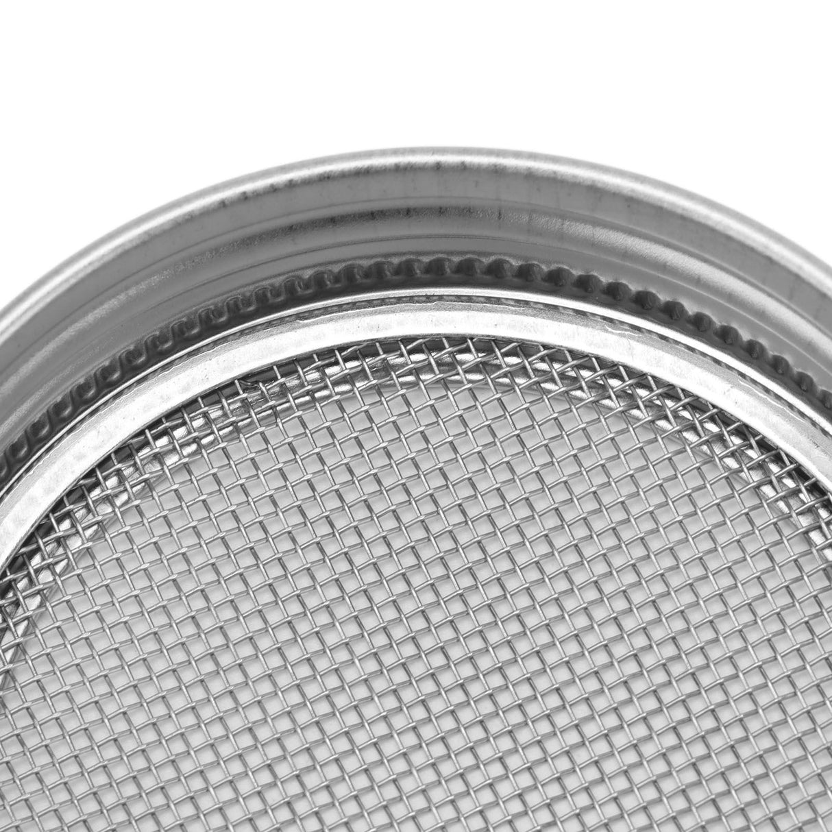 2Pcs Seed Sprouting Jar Filter Lids Stainless Steel Germination Accessory for Regular Mouth Jars86mm / 3.4in