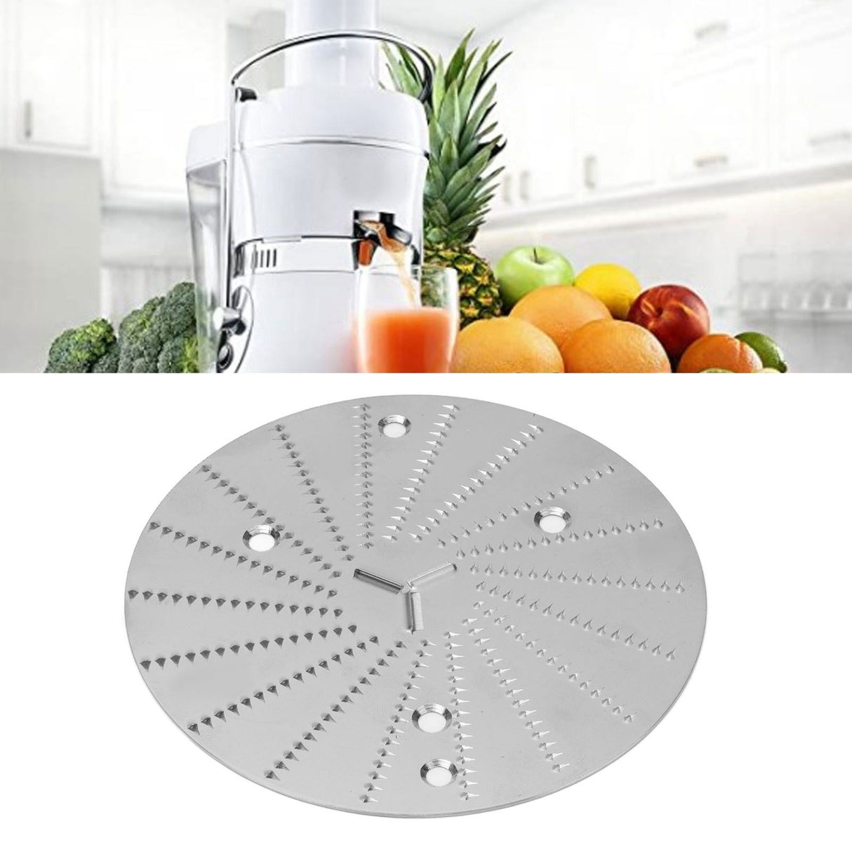 Juicer Shredder Blade Replacement Stainless Steel Stable for Jack Lalanne Power Juicer