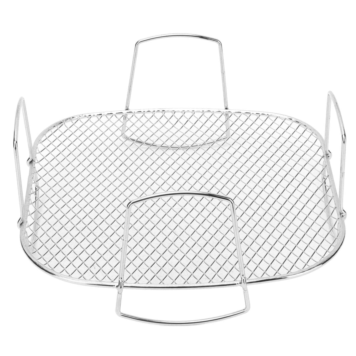 Stainless Steel French Fries Rack Anti Fall Oven Cooling Rack Holder Shelf for Home Kitchen Barbecue