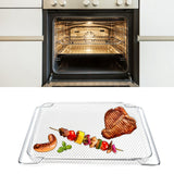 Oven Rack Safe Stainless Steel Multi Functional Grilled Net for Baking Cooling 36x30cm