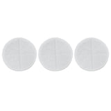 3PCS Mop Cloth Reusable Microfiber Mop Pad Mop Head Accessories for Bissell 2124/2039/2037/2039AWhite