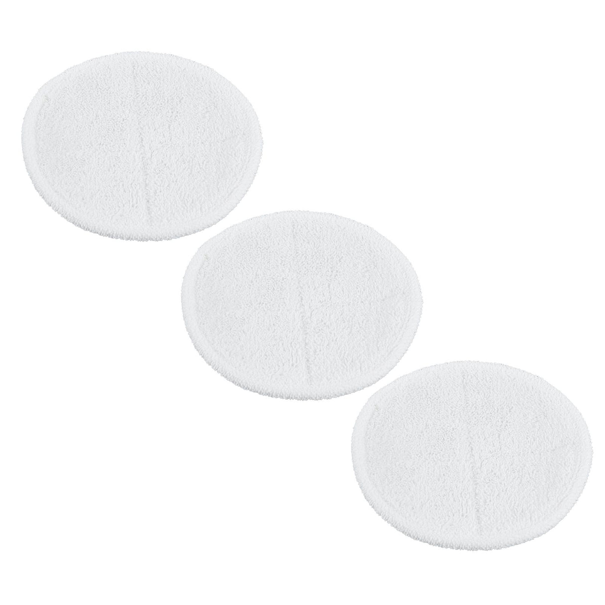 3PCS Mop Cloth Reusable Microfiber Mop Pad Mop Head Accessories for Bissell 2124/2039/2037/2039AWhite