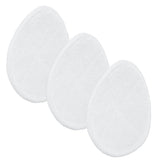 3PCS Mop Cloth Reusable Microfiber Mop Pad Mop Head Accessories for Bissell 2124/2039/2037/2039AWhite - 45-Degree Angle