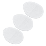 3PCS Mop Cloth Reusable Microfiber Mop Pad Mop Head Accessories for Bissell 2124/2039/2037/2039AWhite - Low Angle