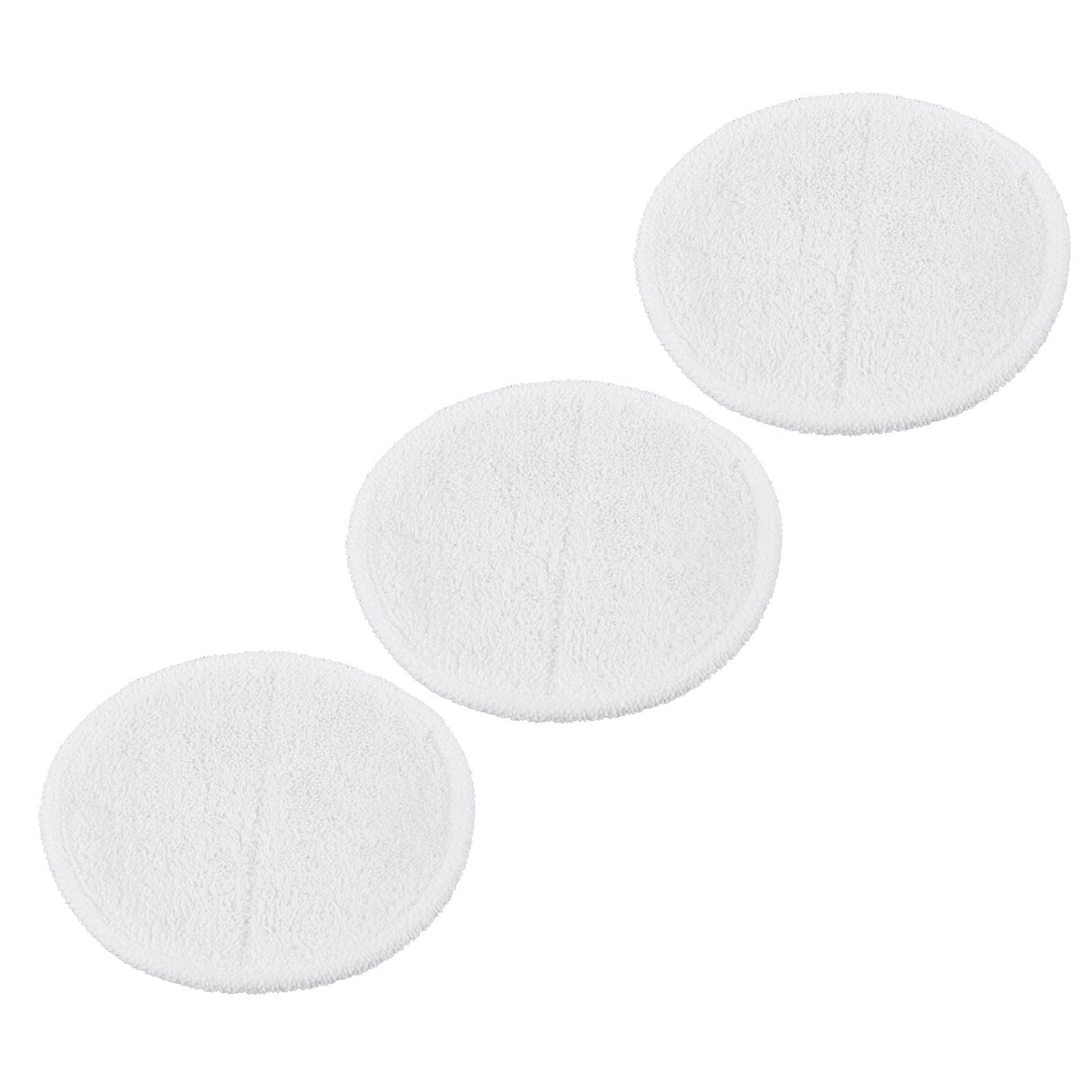 3PCS Mop Cloth Reusable Microfiber Mop Pad Mop Head Accessories for Bissell 2124/2039/2037/2039AWhite