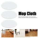 3PCS Mop Cloth Reusable Microfiber Mop Pad Mop Head Accessories for Bissell 2124/2039/2037/2039AWhite