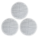3PCS Mop Cloth Reusable Microfiber Mop Pad Mop Head Accessories for Bissell 2124/2039/2037/2039AGray