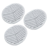 3PCS Mop Cloth Reusable Microfiber Mop Pad Mop Head Accessories for Bissell 2124/2039/2037/2039AGray - Rear View