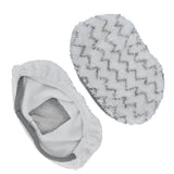 2Pcs Middle Microfiber Mop Pad with Strong Water Absorption Fit for Bissell 1132 1252 - Top-Down View