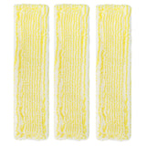 3Pcs Microfiber Window Cleaner Pad Replacement Fit for Karcher WV2 WV5 Window Cleaner - Low Angle