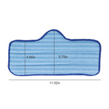 3PCS Microfiber Mop Pads Refill Replacement Mopping Cleaning Cloth Accessory Fit for Dupray Mops - Extra Image