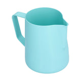 600ml Pointed Mouth Milk Frothing Pitcher Stainless Steel Thickened Milk Frother Cup for HomeBlue - Extra Image