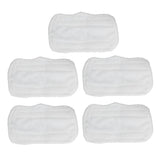 5PCS Cleaning Mop Cloth White Microfiber Mop Pad Mop Head Accessories for Shark XT3010 S3111 S1001 S3101 SP100K