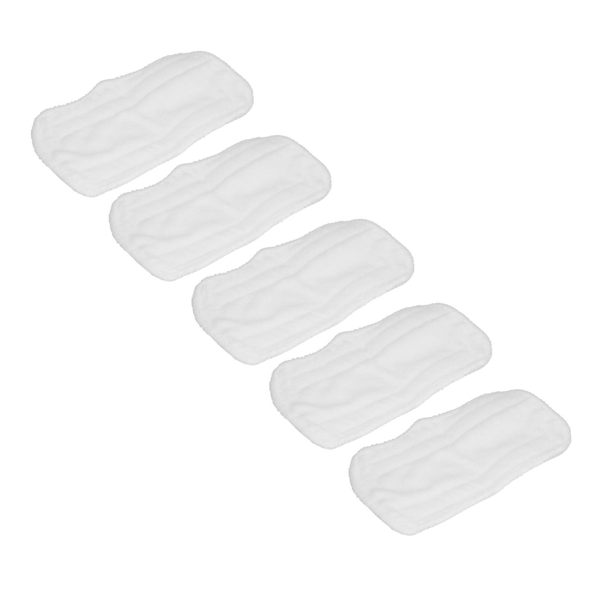 5PCS Cleaning Mop Cloth White Microfiber Mop Pad Mop Head Accessories for Shark XT3010 S3111 S1001 S3101 SP100K