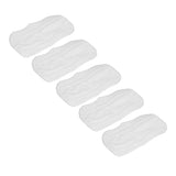 5PCS Cleaning Mop Cloth White Microfiber Mop Pad Mop Head Accessories for Shark XT3010 S3111 S1001 S3101 SP100K - Front View