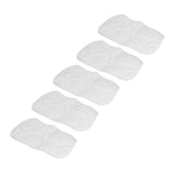 5PCS Cleaning Mop Cloth White Microfiber Mop Pad Mop Head Accessories for Shark XT3010 S3111 S1001 S3101 SP100K