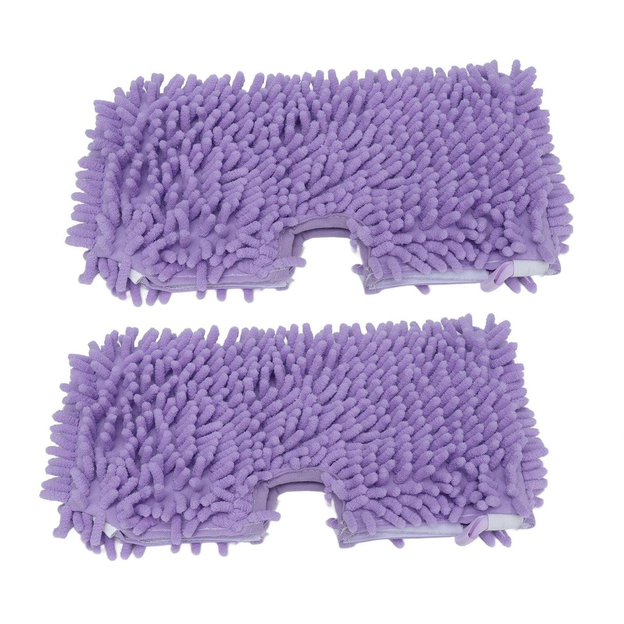 2PCS Mop Replacement Pads Soft Microfiber Mop Cloth Accessory Fit for Shark S3601 S3501 Purple