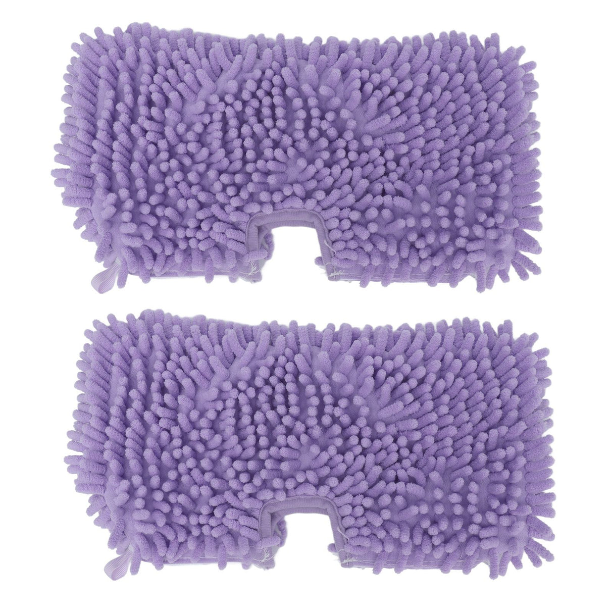 2PCS Mop Replacement Pads Soft Microfiber Mop Cloth Accessory Fit for Shark S3601 S3501 Purple