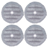 4PCS Fiber Mopping Pads High Strength Mop Cleaning Cloth Replacement Accessory Fit for LG Mops - Front View
