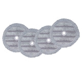 4PCS Fiber Mopping Pads High Strength Mop Cleaning Cloth Replacement Accessory Fit for LG Mops - Side View