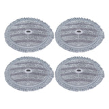 4PCS Fiber Mopping Pads High Strength Mop Cleaning Cloth Replacement Accessory Fit for LG Mops