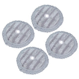 4PCS Fiber Mopping Pads High Strength Mop Cleaning Cloth Replacement Accessory Fit for LG Mops - Close-Up Angle