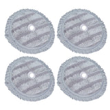 4PCS Fiber Mopping Pads High Strength Mop Cleaning Cloth Replacement Accessory Fit for LG Mops
