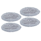 4PCS Fiber Mopping Pads High Strength Mop Cleaning Cloth Replacement Accessory Fit for LG Mops