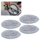4PCS Fiber Mopping Pads High Strength Mop Cleaning Cloth Replacement Accessory Fit for LG Mops - Extra Image
