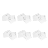 10Set Fiber Filter Screen Kit Vacuum Cleaner Accessories Fit for Miele FJM GN Series White - 45-Degree Angle