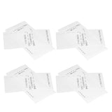 10Set Fiber Filter Screen Kit Vacuum Cleaner Accessories Fit for Miele FJM GN Series White - Rear View