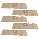 5Pcs Vacuum Cleaner Dust Bag Vacuum Cleaner Accessory Fit for Karcher 6.959‑130.0 WD3200 WD3300 WD3500