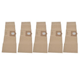 5Pcs Vacuum Cleaner Dust Bag Vacuum Cleaner Accessory Fit for Karcher 6.959‑130.0 WD3200 WD3300 WD3500 - Top-Down View