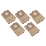 5Pcs Vacuum Cleaner Dust Bag Vacuum Cleaner Accessory Fit for Karcher 6.959‑130.0 WD3200 WD3300 WD3500 - 45-Degree Angle