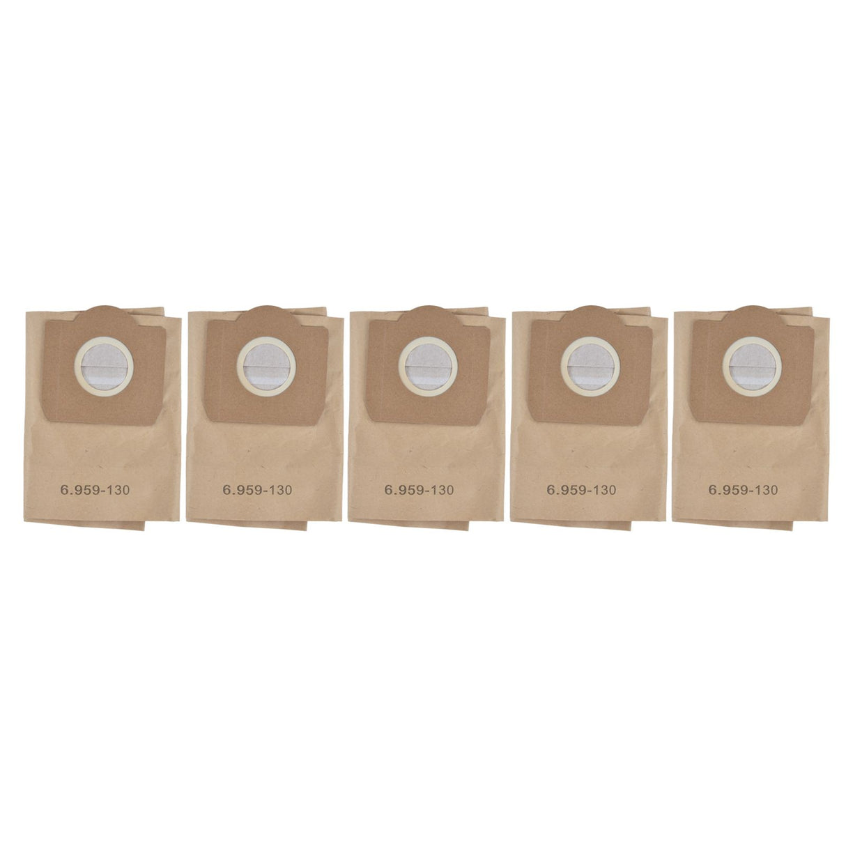 5Pcs Vacuum Cleaner Dust Bag Vacuum Cleaner Accessory Fit for Karcher 6.959‑130.0 WD3200 WD3300 WD3500