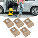 5Pcs Vacuum Cleaner Dust Bag Vacuum Cleaner Accessory Fit for Karcher 6.959‑130.0 WD3200 WD3300 WD3500