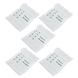 5PCS Vacuum Cleaner Dust Bag Nonwoven Vacuum Cleaner Garbage Bag for VORWERK VK135 VK136 - Close-Up Angle