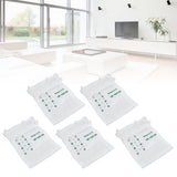 5PCS Vacuum Cleaner Dust Bag Nonwoven Vacuum Cleaner Garbage Bag for VORWERK VK135 VK136