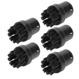 5PCS Steam Engine Brush Black Steamer Cleaning Brush Replacement Brush for Karcher SC1 SC2 SC3 SC4 SC5