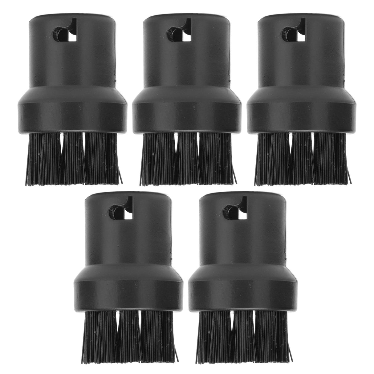 5PCS Steam Engine Brush Black Steamer Cleaning Brush Replacement Brush for Karcher SC1 SC2 SC3 SC4 SC5