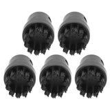 5PCS Steam Engine Brush Black Steamer Cleaning Brush Replacement Brush for Karcher SC1 SC2 SC3 SC4 SC5
