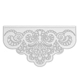 Lace Shape Cutting Dies Carbon Steel DIY Hollow Die Cutting Stencils for DIY Card Scrapbooking - 45-Degree Angle