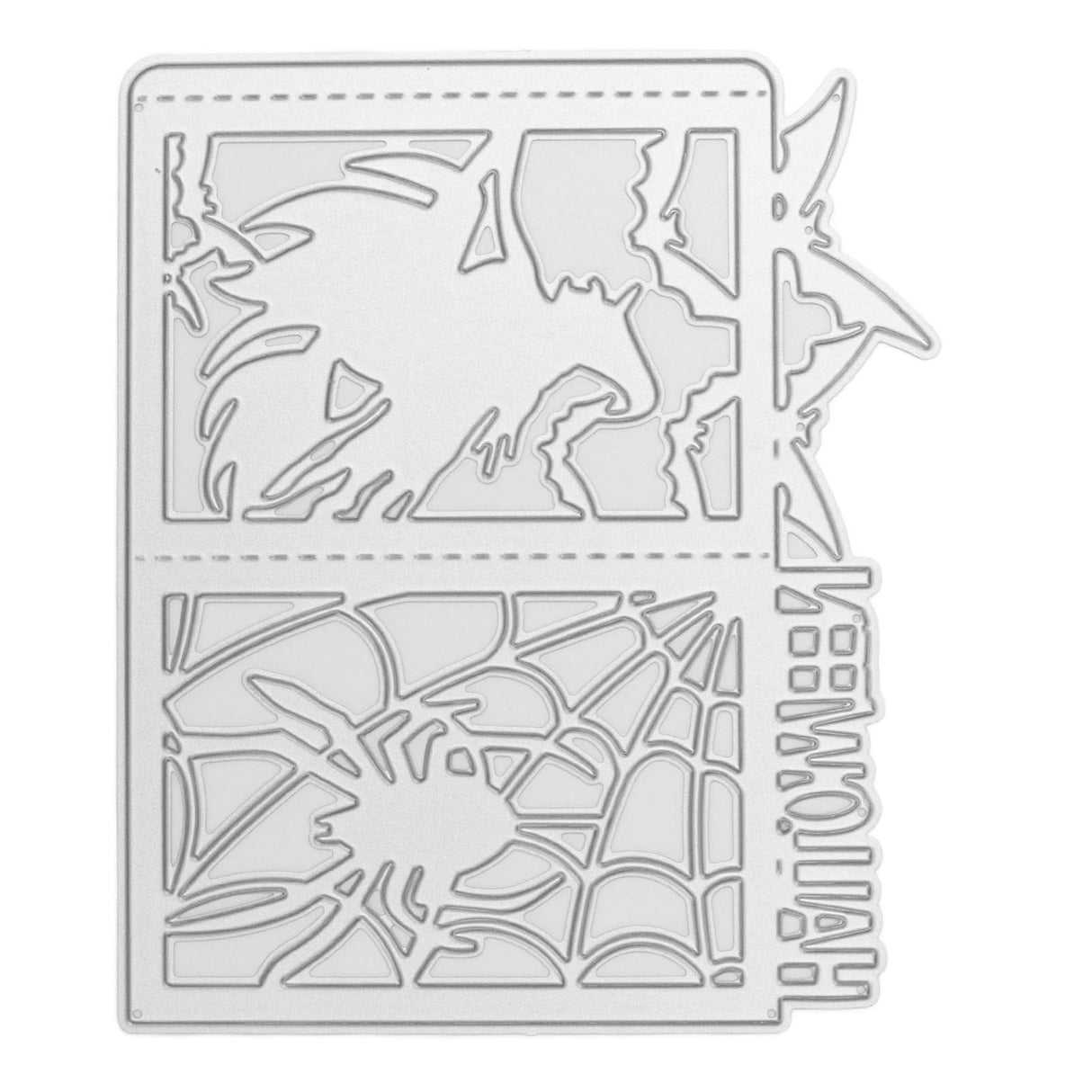 DIY Embossing Cutting Die Halloween Witch Lantern Pattern Cutting Mold for Scrapbook Paper Crafts Invitation